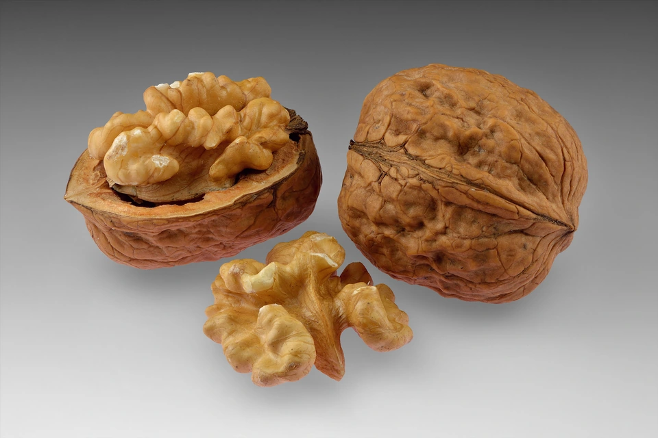 Nueces enteras y sin cáscara